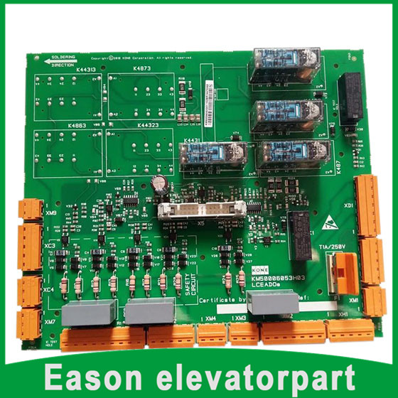 KM50006052G01 KONE elevator PCB KM50006052G01, LCEADO RESOLVE replace KM713160G01