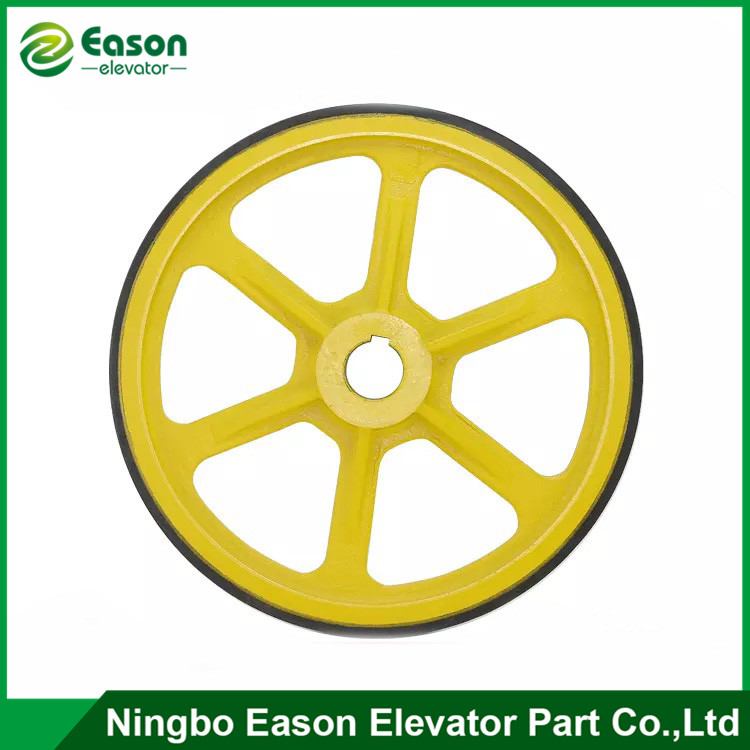 otis driver wheel,otis friction wheel ,escalator wheel XIZI OTIS escalator driver wheel,OTIS escalator friction wheel 455*50*30