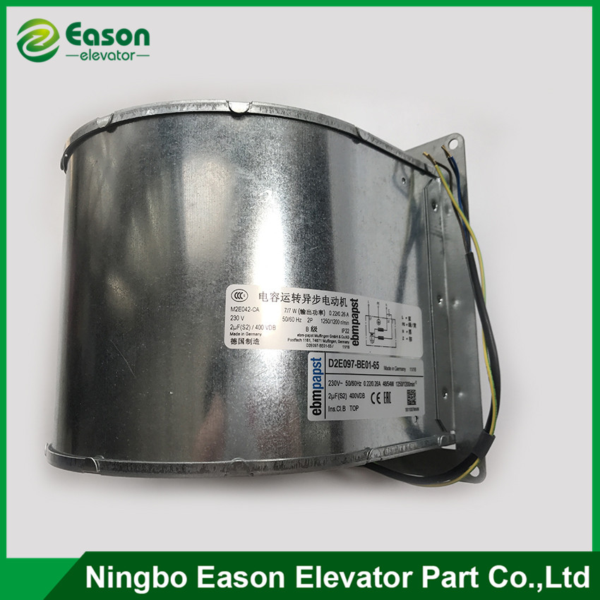 Elevator fan D2E097-BE01-65 ,Kone fan 